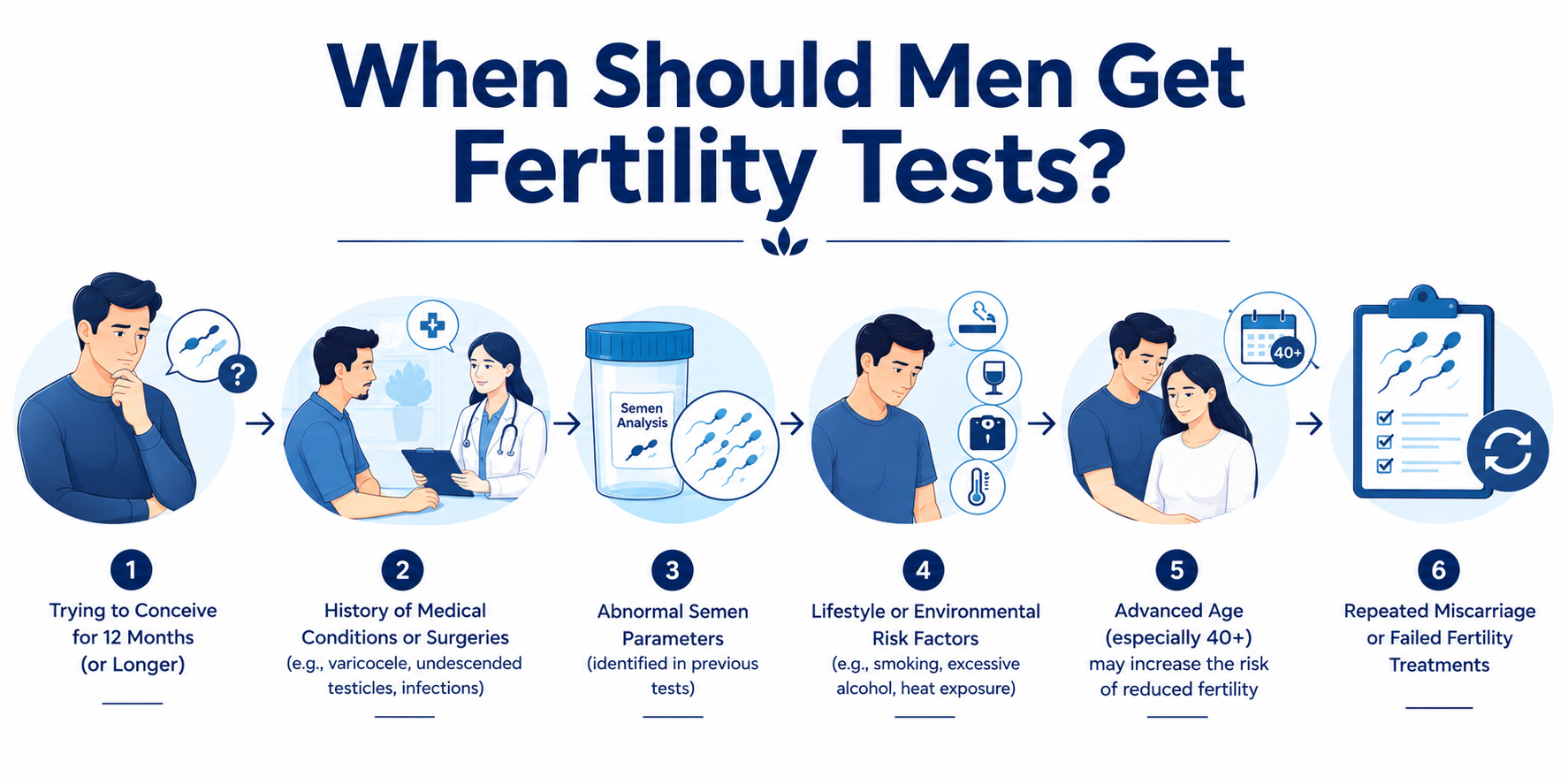 When Should Men Get Fertility Tests